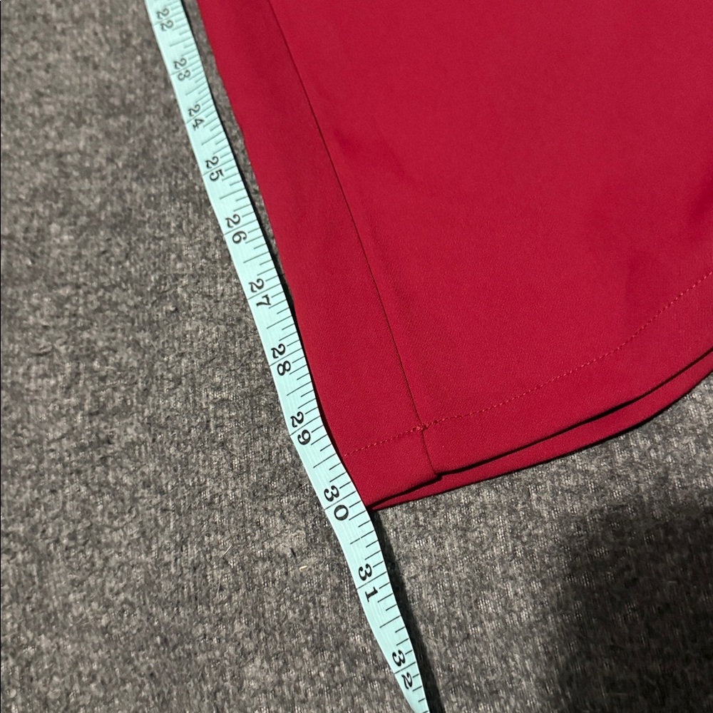 ❤️ Halara High-Waist Wrap Wide-Leg Pants Size XS Tall | Red | NWT - Picture 9 of 9